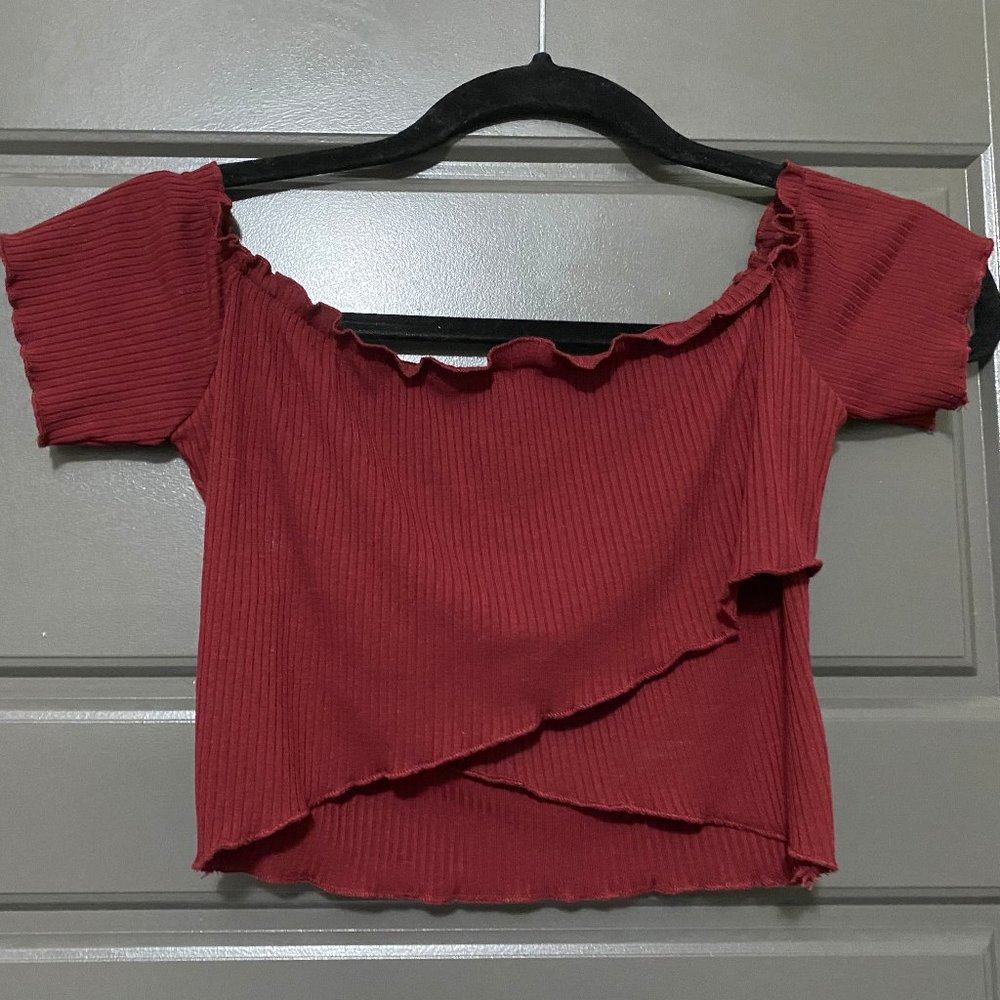 Red Crop Top